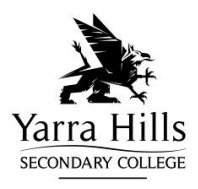 Yarra Hills Secondary College Mooroolbark