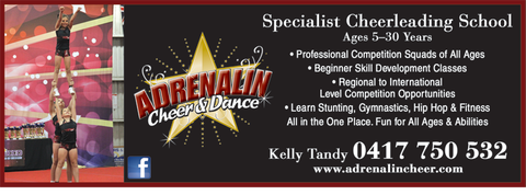 Adrenalin Cheer & Dance - Schools Australia 6