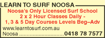 Learn To Surf Noosa - Schools Australia 1