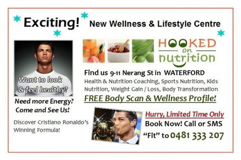 Hooked On Nutrition - Wellness Coaching - Schools Australia 0