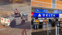 Intruder breaches airport security, takes stolen tarmac vehicle on reckless rampage Schools Australia