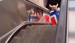 Viking madness grips Boston escalator as Norway fans march toward World Cup match Schools Australia